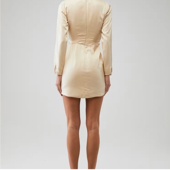 KEEPSAKE the Label Long Sleeve Dress in Beige - Picture 3 of 8